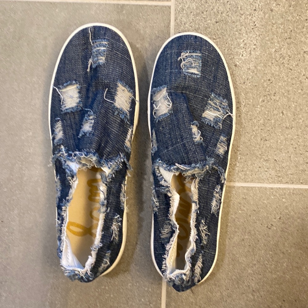 Sam Edelman Denim Platform Shoes
